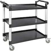 Vogue Mobile Trolley, Large, Black