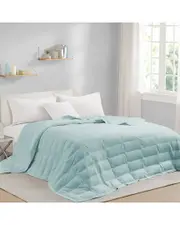 Unikome Luxury Quilted Lightweight 75% Down Blanket