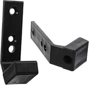 2Pcs Wall Mounted Barbell Rack Durable Gym Dumbbell Stand Weight Bar Holder for Home Gym Easy Install Equipment Storage