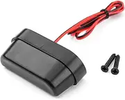 12V LED Motorcycle Universal Tail Brake Rear License Plate Light with Emark Compatible With Kawasaki Yamaha H DUCATI Aprilia