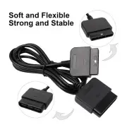 PS2 Controller Extension Cable 6 Feet Black For PlayStation 2 , Brand New 1 PK.