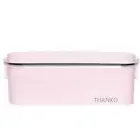 THANKO Ultra-high speed Rice cooker Lunch box for one person Pink From Japan NEW