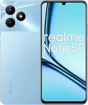 [realme] Note 50 Smartphone 3+64GB, 90Hz Vivid Display, 48-Month Fluency Protection, 13MP AI Camera, 7.99 mm Ultra Slim, 5000 mAh Massive Battery, Sky Blue (no Adapter)