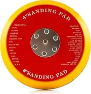 Glass Polish (150mm) DA Dual Action Backing pad with 5/16''-24 Thread and 15mm PU Durable Layer - GP12714