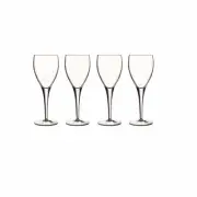 Luigi Bormioli Set of 4 Michelangelo Masterpiece Wine Glasses, 11.5-Oz.