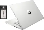 [HP] Stream 14" HD BrightView Laptop, Intel Celeron N4120, 16GB RAM, 288GB Storage (128GB eMMC + 160GB Docking Station Set), Intel UHD Graphics, 720p Webcam, Wi-Fi, 1 Year Office 365, Win 11 S, Silver