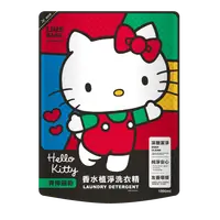 在飛比找PChome24h購物優惠-【Hello Kitty】青檸羅勒香水植淨洗衣精1800ml