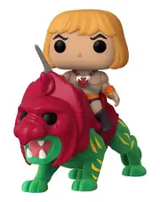 Masters of the Universe - He-Man on Battlecat Flocked Pop! Ride