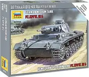 Zvezda 6119 1/100 German TankPanzer III Plastic Model Kit