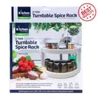 Spice Rack Jar Holder Tray 360° Turntable W/ 2 Layers Kitchen Storage Rack NEW