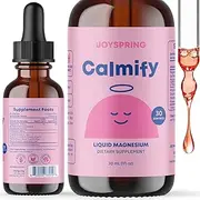 Magnesium Citrate Liquid - Magnesium Supplements for Kids - Sugar & Gluten Free Liquid Magnesium with Chamomile and Passion Flower Supplement - Magnesium Calm for Kids & Adults - 30 Servings