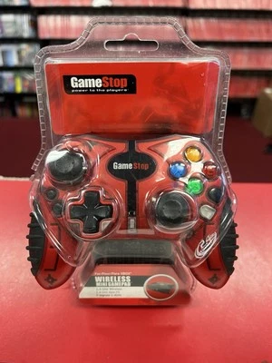 Gamestop Microsoft XBOX Original Wireless Mini Controller Pro Red L️️K