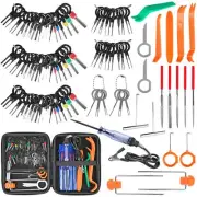 Terminal Removal Tool Kit 96 Pcs Depinning Tool Electrical Connector Pin Remo...