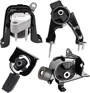Engine Motor and Trans Mounts Compatible with 2003-2008 Toyota Corolla 1.8L, Matrix 1.8L, 2003-2008 Pontiac Vibe 1.8L Auto Transmission Set of 4 Replaces# A4220 A4219 A4218 A4221
