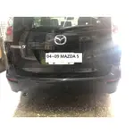 新店【阿勇的店】MAZDA 5 倒車雷達2眼坎入式/雷達眼/黑色/白色/銀色/雷達眼25MM/馬5倒車雷達