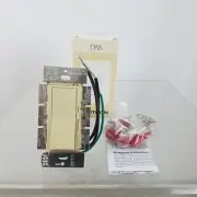 NEW Lutron Diva DV-10P-IV 1000w Single-Pole Dimmer Light Switch IVORY