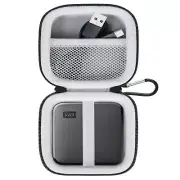 Lacdo Hard Drive Carrying Case for WD 1TB 2TB Elements SE Portable SSD USB 3....
