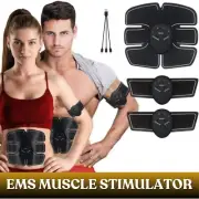 Abdominal Muscle Toner EMS Trainer Belt Abs Stimulator Toning Fitness Workout