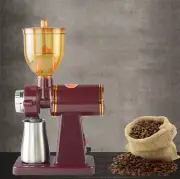 220V Electric Automatic Coffee Bean Mill Grinder Maker Machine w/ Steel cup