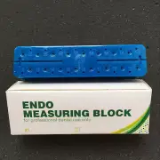 1x Endo Block Taper Files Holder Measuring Tools Accessory Endodontic Mini Ruler