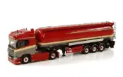 for WSI for SCANIA R CR20H 4X2 BULK TIPPER TRAILER-3 AXLE 1/50 Pre-built Model