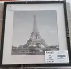 Brand New 16 x 16 Black Square Picture Frame