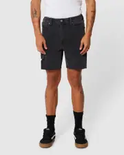 A2 Slim Rip Denim Shorts Bronson
