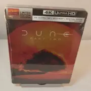 Dune 2 4K Steelbook (4K+Blu-ray)-NEW (Sealed)-Box Shipping with Tracking