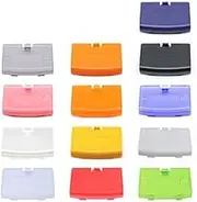 Battery Pack Back Door Cover Lid Case for Gameboy Advance GBA Console Accessories Replacement (Yellow)