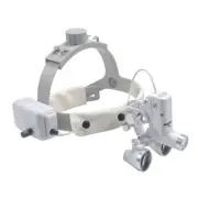 Dental 2.5X LED Head light Binocular Loupes Headband Medical Surgical Magnifier