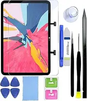 DATTON for iPad 10 (10th Generation 2022) Gen Screen Replacement Kit 10.9" Digitizer Front Touch Glass +Protector Pre-installed Adhesive DIY Repair Tools (without LCD)