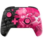 Rematch Glow Wireless Controller for Nintendo Switch (Gran Prix Peach)
