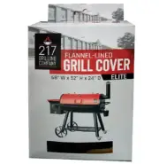 217 GRILLING CO. RK80A6 68" x 52"x 24" ELITE FLANNEL-LINED GRILL COVER *S66