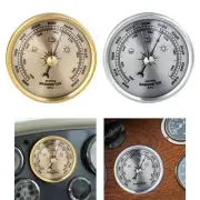 Barometer Wall Hanging Analog Weather Station for Home Fishing Boat