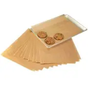 Parchment Paper Baking Sheets by Chef's Pride Set of 100 Beige 12 x 16-inches