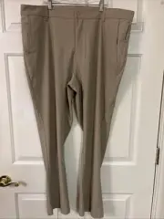Men's Old Navy Active Slim Fit Go-Dry Cool Hybrid Pant 42x30 Classic Khaki Golf