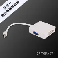 在飛比找momo購物網優惠-Mini Displayport to DP/VGA/DVI