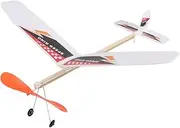 Gogogmee DIY Foam Airplane Model Kit Kids Educational Set Rubber Band Powered Glider Planes Easy Assembly Toy Perfect for Birthday Parties