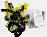 MSA 10072486 Workman Fall Protection Harness & Condor Shock Lanyard 19F388