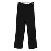 [Alexander Mcqueen] Alexander Mcqueen Buckle-fastening Trousers 50 IT BLACK