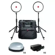 LED LIGHT Rotolight AEOS 2 RGBWW Masters Kit (Bag & Stands included)