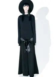 [Morph8ne] Black Twine Long Sleeve Top