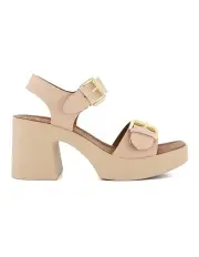 [Dune London] Jenies Block Heel Sandal in Blush