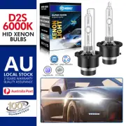 D2S D2C 6000K HID Xenon Headlight Bulbs Globes For Volvo Saab BMW Mercedes-Benz