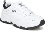 Dr. Scholl's Men's Sebastian Sneaker 8 Wide, White