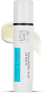Deconstruct Hyaluronic Acid Lip Balm With 1% Cupuacu Butter | For Fuller lips, Dry Lips, Reduces Flakiness | Protects & Nourishes Dry Chapped Lips | Lip Balm For Women & Men | 4gm