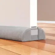 Door Draft Stopper for Bottom of Door, 36 Inch Under Air 36 Inch, Gray