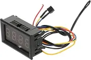 Car Digital Clock Thermometer Vehicle Temperature Easy Installation Dash Accessory with Stylish Design Accurate Readings for Car Status LED Display
