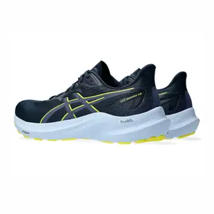 Asics GT-2000 12 2E [1011B689-403] 男 慢跑鞋 運動 路跑 寬楦 緩震 耐磨 深藍 黃