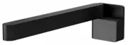 Phoenix DESIGNER SQUARELINE BATH OUTLET 230mm Swivel Spout, Brass MATTE BLACK